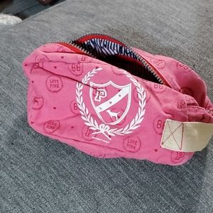 Victoria's Secret Pink travel makeup bag
